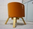 画像4: 北欧モダン　CAROTA カロタ　佐々木敏光　ベビーチェア　子供椅子　キッズチェア　曲木　チャイルドチェア　ガード付き　オレンジ色