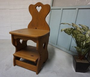 画像11: 北欧　英国　カントリー　サイドチェア　デスクチェア　ダイニングチェア　ガーデニング　飾り棚　台  パイン材