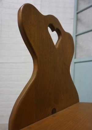 画像3: 北欧　英国　カントリー　サイドチェア　デスクチェア　ダイニングチェア　ガーデニング　飾り棚　台  パイン材