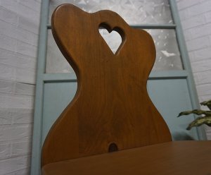 画像12: 北欧　英国　カントリー　サイドチェア　デスクチェア　ダイニングチェア　ガーデニング　飾り棚　台  パイン材