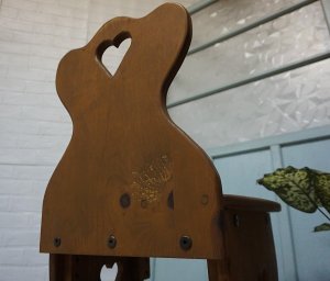 画像6: 北欧　英国　カントリー　サイドチェア　デスクチェア　ダイニングチェア　ガーデニング　飾り棚　台  パイン材