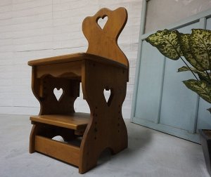 画像17: 北欧　英国　カントリー　サイドチェア　デスクチェア　ダイニングチェア　ガーデニング　飾り棚　台  パイン材