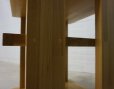 画像6: 展示品　北欧モダン　天然木　無垢材　オープンシェルフ　サイドテーブル　収納棚　飾り台