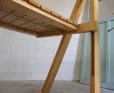 画像16: 古い木　ヴィンテージ　アンティーク　フォールディングチェア　折り畳み椅子　ガーデニング　デスク　ダイニング　イス　西洋　英国　カフェ