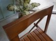 画像11: 古い木　ヴィンテージ　アンティーク　フォールディングチェア　折り畳み　デスク　ダイニング　ガーデニング　椅子　西洋　英国　カフェ