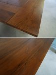 画像16: 北欧モダン　ウォールナット材　無垢材　センターテーブル　ローテーブル　棚　ディスプレイ　台