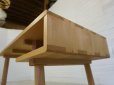 画像9: 北欧モダン　コーヒーテーブル　サイドテーブル　センターテーブル　ローテーブル　天然木　棚　台