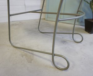 画像15: ☆天然素材の温かみある風合い☆　ラタン　藤　×　アイアン　カウンターチェア　ハイチェア　椅子　北欧モダン　