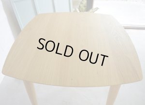 画像4: 美品　北欧モダン　東京インテリア　オリジナル　オークライフ2　RO　750　Dテーブル　オーク材　ダイニングテーブル　2人用　5.5万