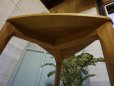 画像8: 北欧モダン　KAGURA 家具蔵　オーク　楢材　三角　チェア　スツール　オットマン　椅子　イス