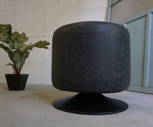 画像2: 美品　北欧　ミッドセンチュリー　ヴィンテージstyle　ラウンドスツール　回転椅子　スツール　チェア　リビング　ダイニング　寝室　書斎　店舗什器　英国カフェ　在庫4脚　1脚出品