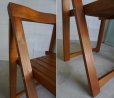 画像8: 古い木　ヴィンテージ　アンティーク　フォールディングチェア　折り畳み　デスク　ダイニング　ガーデニング　椅子　西洋　英国　カフェ