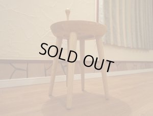 画像3: 川上元美　STEP STEP　飛騨家具　日進木工　ACTUS アクタス　サイドテーブル　スツール　チェア　椅子　靴ベラ付き