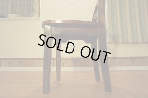 画像14: 古民家風　欅材　ケヤキ　座繰り　サイドチェア　ダイニングチェア　椅子　イス　民芸家具　１脚出品　在庫２脚　(2)