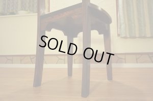 画像15: 古民家風　欅材　ケヤキ　座繰り　サイドチェア　ダイニングチェア　椅子　イス　民芸家具　１脚出品　在庫２脚　(2)