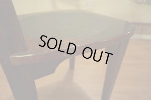 画像12: 古民家風　欅材　ケヤキ　座繰り　サイドチェア　ダイニングチェア　椅子　イス　民芸家具　１脚出品　在庫２脚　(2)