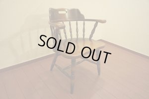 画像3: 飛騨産業　キツツキ　穂高　ヴィンテージ　コロニアル　アームチェア　キャプテンチェア　1脚個別出品　在庫4脚　ウインザー　椅子　イス　(2)