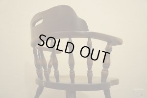 画像13: 飛騨産業　キツツキ　穂高　ヴィンテージ　コロニアル　アームチェア　キャプテンチェア　1脚個別出品　在庫4脚　ウインザー　椅子　イス　(3)