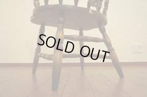 画像12: 飛騨産業　キツツキ　穂高　ヴィンテージ　コロニアル　アームチェア　キャプテンチェア　1脚個別出品　在庫4脚　ウインザー　椅子　イス　(4)