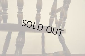 画像13: 飛騨産業　キツツキ　穂高　ヴィンテージ　コロニアル　アームチェア　キャプテンチェア　1脚個別出品　在庫4脚　ウインザー　椅子　イス　(4)