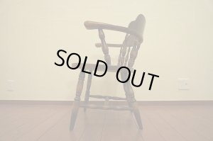 画像6: 飛騨産業　キツツキ　穂高　ヴィンテージ　コロニアル　アームチェア　キャプテンチェア　1脚個別出品　在庫4脚　ウインザー　椅子　イス　(2)