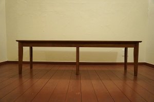 画像3: 天然木　突板　ラバーウッド　デコラトップ　長椅子　ベンチ　チェア　テーブル　シェルフ　棚　台　ディスプレイ　店舗什器　北欧　ミッドセンチュリー　レトロ　モダン　椅子　イス　スツール