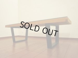 画像9: 北欧　ミッドセンチュリー　モダン　カフェ　プラットフォームベンチ　ネルソンベンチ　長椅子　スツール　ローテーブル　コーヒーテーブル　シェルフ　飾り棚　陳列台　ガラストップ　和モダン