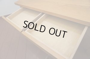 画像12: 北欧モダン　MUJI 無印良品　オーク材　無垢材　ローテーブル　AVボード　TV台　テレビ台　センターテーブル　サイドテーブル　引き出し付き　棚　シェルフ