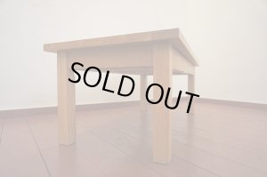 画像7: 北欧モダン　MUJI 無印良品　オーク材　無垢材　ローテーブル　AVボード　TV台　テレビ台　センターテーブル　サイドテーブル　引き出し付き　棚　シェルフ