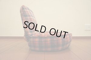 画像4: 北欧モダン　ギンガムチェック柄　折り畳み　座椅子　柔らかクッション　背もたれ角度調節　小刻み　10段切り替え　ペット　子供〜大人まで