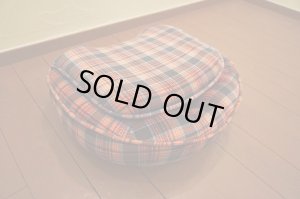 画像3: 北欧モダン　ギンガムチェック柄　折り畳み　座椅子　柔らかクッション　背もたれ角度調節　小刻み　10段切り替え　ペット　子供〜大人まで