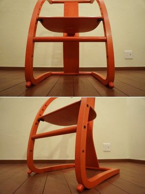画像11: e-chair　イーチェア　佐々木敏光　ダイニングチェア　子供から大人まで　キッズチェア　子供椅子　木馬（ロッキング）にもなる　バンビーニ　北欧モダン
