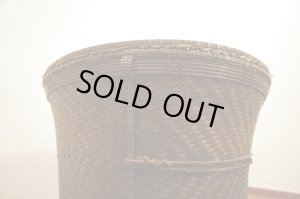 画像3: 古い藤製　ラタン　ヴィンテージ　収納　ケース　カゴ　籠　ランドリー　ディスプレイ　古道具　古民具　古民家　レトロ　カフェ　店舗什器