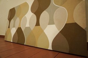 画像5: 北欧 ミッドセンチュリー モダン　ヴィンテージ調　ファブリックパネル　壁掛け　ウォールアート　ウォールデコ　アートボード　アートパネル　インテリア　オブジェ　ディスプレイ　店舗什器　レトロ　カフェ