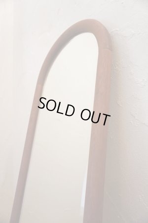 画像3: 北欧　ミッドセンチュリー　ヴィンテージ　ビンテージ　チーク材　無垢材　姿見　立て掛け　壁掛け　ウォールミラー　鏡　ディスプレイ　カフェ　店舗什器