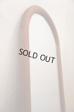 画像2: 北欧　ミッドセンチュリー　ヴィンテージ　ビンテージ　チーク材　無垢材　姿見　立て掛け　壁掛け　ウォールミラー　鏡　ディスプレイ　カフェ　店舗什器