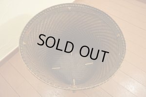 画像5: 古い藤製　ラタン　ヴィンテージ　収納　ケース　カゴ　籠　ランドリー　ディスプレイ　古道具　古民具　古民家　レトロ　カフェ　店舗什器