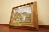 林喜市郎　ハヤシキイチロウ　油絵　絵画　油彩　”風景”