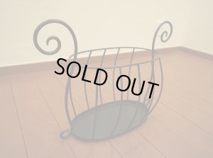 画像5: クラシック　鉄製　×　アイアン　マガジンラック　新聞　収納　雑誌入れ　小物入れ　ソファサイド　ディスプレイ