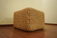 北欧スタイル　ナチュラル　モダン　スクエア　サイドテーブル　ソファ　オットマン　スツール　チェア　椅子　イス　ディスプレイ　台　