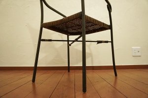 画像17: アンティーク　ラタン　アイアン　鉄製　アームチェア　椅子　イス　リゾート　ラグジュアリー　ガーデンチェア　ガーデニング　ディスプレイ　店舗什器