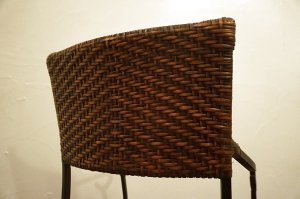 画像19: アンティーク　ラタン　アイアン　鉄製　アームチェア　椅子　イス　リゾート　ラグジュアリー　ガーデンチェア　ガーデニング　ディスプレイ　店舗什器