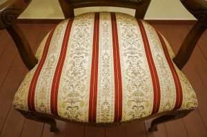 画像5: 洋館　西洋　猫脚　イタリア　アームチェア　クラシカル　アンティーク　カフェ　サロンチェア　ダイニング　鋲打　椅子　イス　彫刻　ディスプレイ　店舗什器