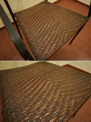 画像12: アンティーク　ラタン　アイアン　鉄製　アームチェア　椅子　イス　リゾート　ラグジュアリー　ガーデンチェア　ガーデニング　ディスプレイ　店舗什器