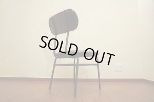 画像8: 北欧　ミッドセンチュリー　モダン　ブラック　フェイクレザー　ヴィンテージ調　ダイニングチェア　椅子　イス　ディスプレイ　店舗什器　インダストリアル　男前　西海岸style　１脚出品　在庫2脚