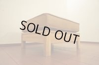 北欧 モダン　フェイクレザー　ブラウン　ソファ　オットマン　スツール　イス　チェア　椅子　ディスプレイ　店舗什器