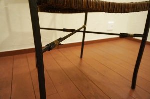 画像18: アンティーク　ラタン　アイアン　鉄製　アームチェア　椅子　イス　リゾート　ラグジュアリー　ガーデンチェア　ガーデニング　ディスプレイ　店舗什器