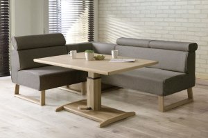 画像1: シギヤマ家具　SAVONA II　サヴォナ　昇降　テーブル　LD　ダイニングテーブル　ローテーブル　リビング　センターテーブル　棚　台　ディスプレイ　北欧モダン