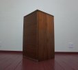 画像2: MUJI 無印良品　♪目を惹く美しい木目♪　ウォールナット材　キャビネット　収納棚　シェルフ　コンソール　箪笥　北欧スタイル　　