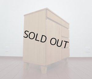 画像8: 北欧スタイル　アルダー材　サイドボード　レンジボード　チェスト　収納棚　シェルフ　箪笥　飾り棚　陳列台　キャビネット